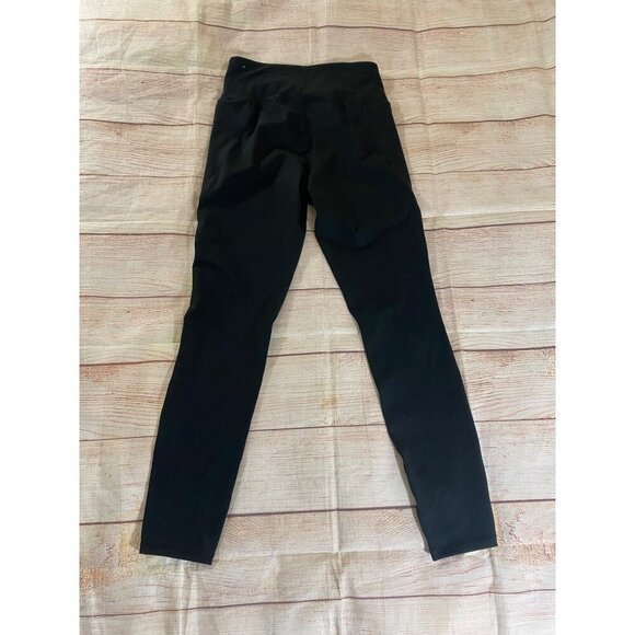 NWT Old Navy Women's Black Faux Leather Athletic Leggings - Med/Tall - Picture 13 of 13